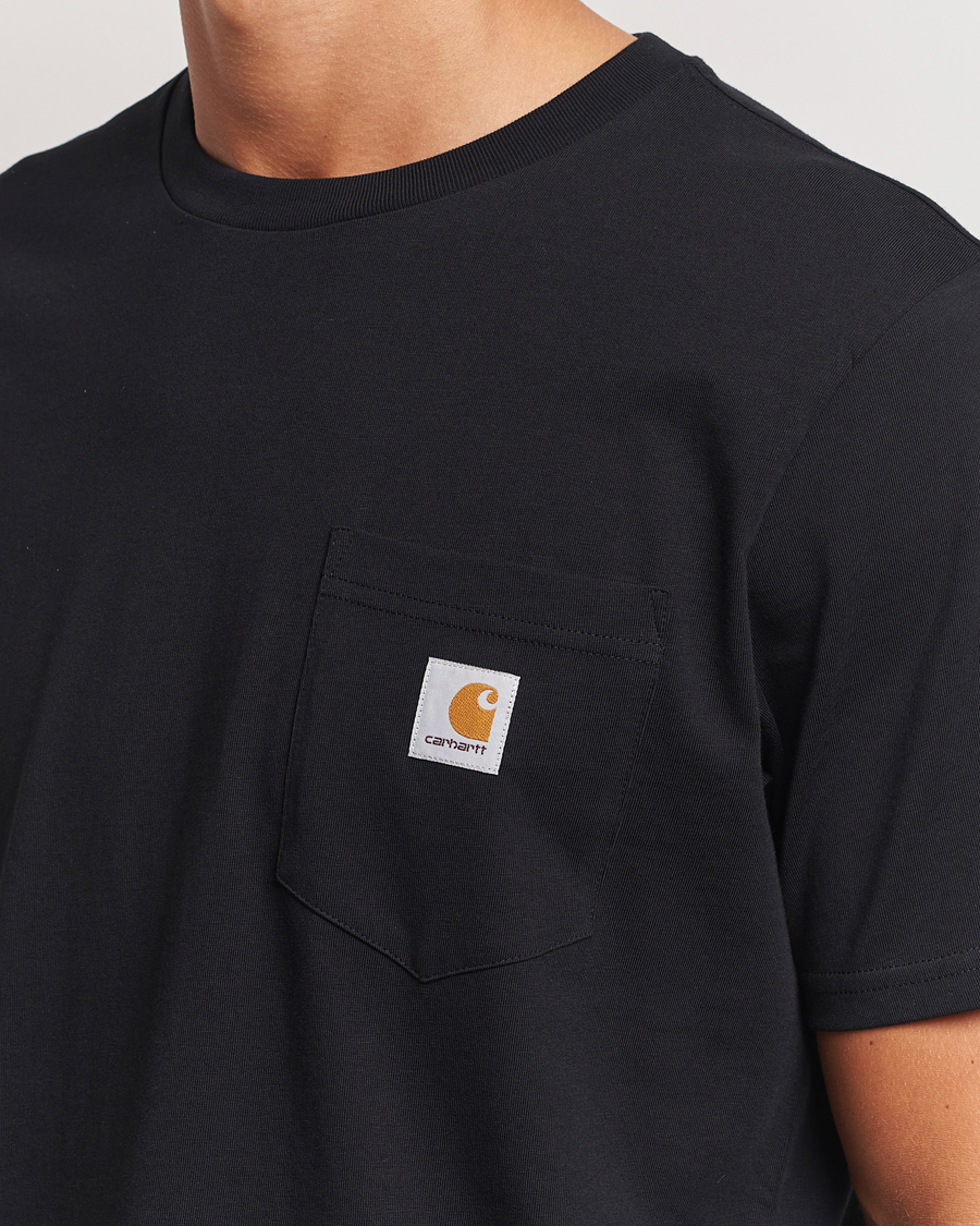 Herre | T-Shirts | Carhartt WIP | Pocket Cotton T-Shirt Black