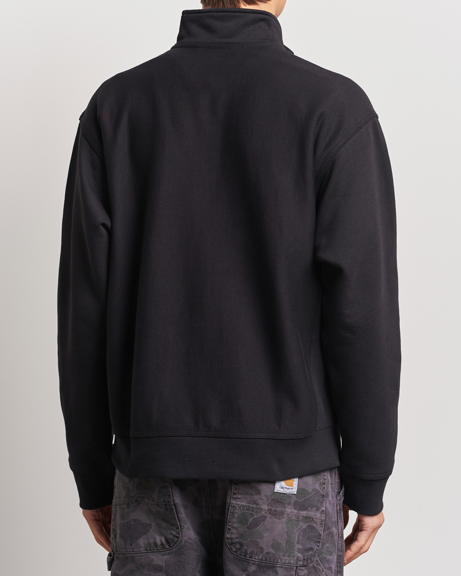 Herre | Trøjer | Carhartt WIP | American Script Half Zip Sweatshirt Black
