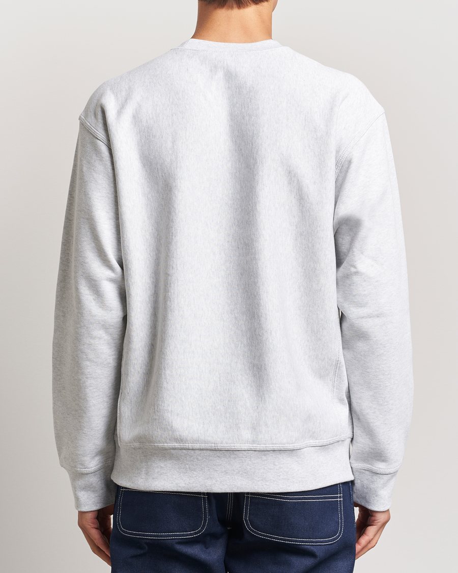 Herre | Trøjer | Carhartt WIP | American Script Sweatshirt Ash Heather