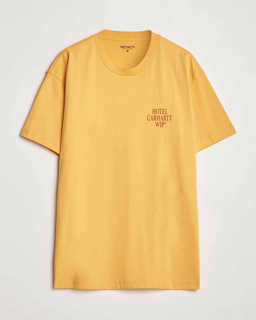 Herre | T-Shirts | Carhartt WIP | Hotel Keys Organic Cotton T-Shirt Winter Spice