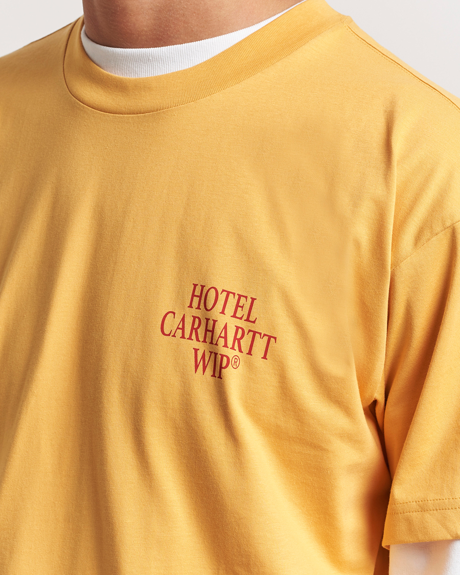 Herre | T-Shirts | Carhartt WIP | Hotel Keys Organic Cotton T-Shirt Winter Spice