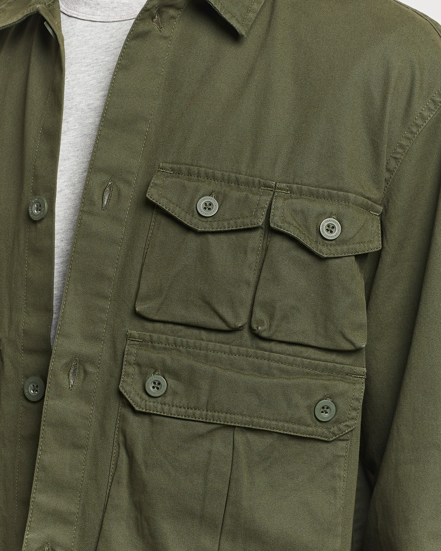 Herre | Skjorter | Carhartt WIP | Tracker Cotton Twill Shirt Office Green