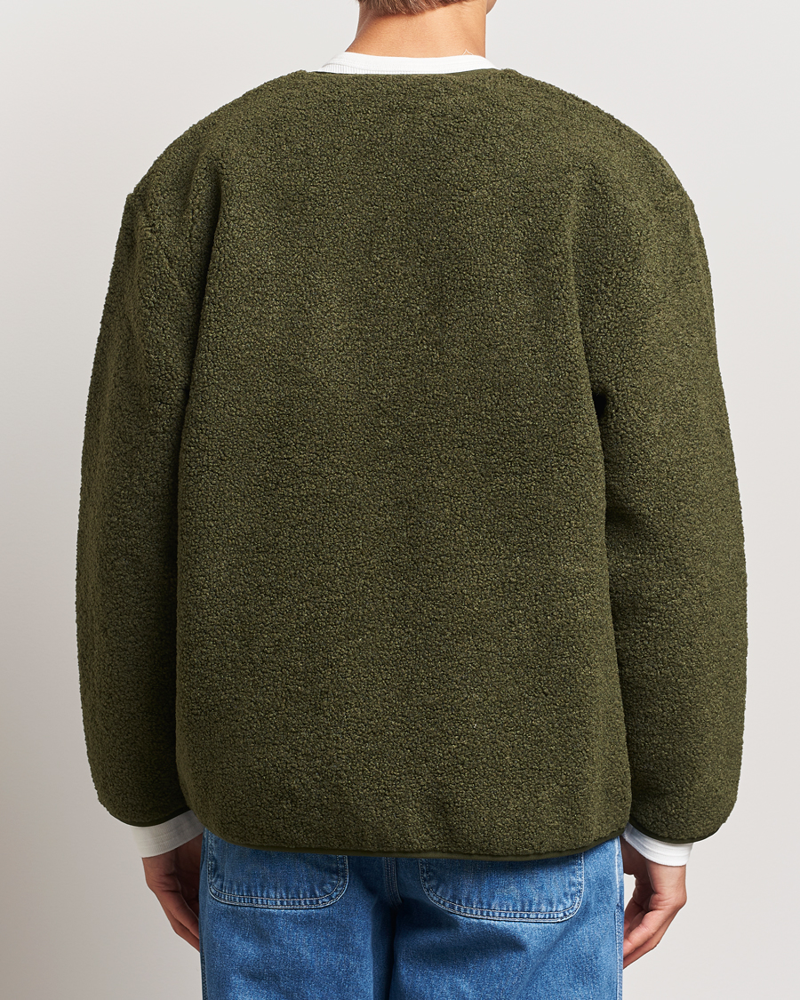 Herre | Trøjer | Carhartt WIP | Devin Pile Liner Office Green