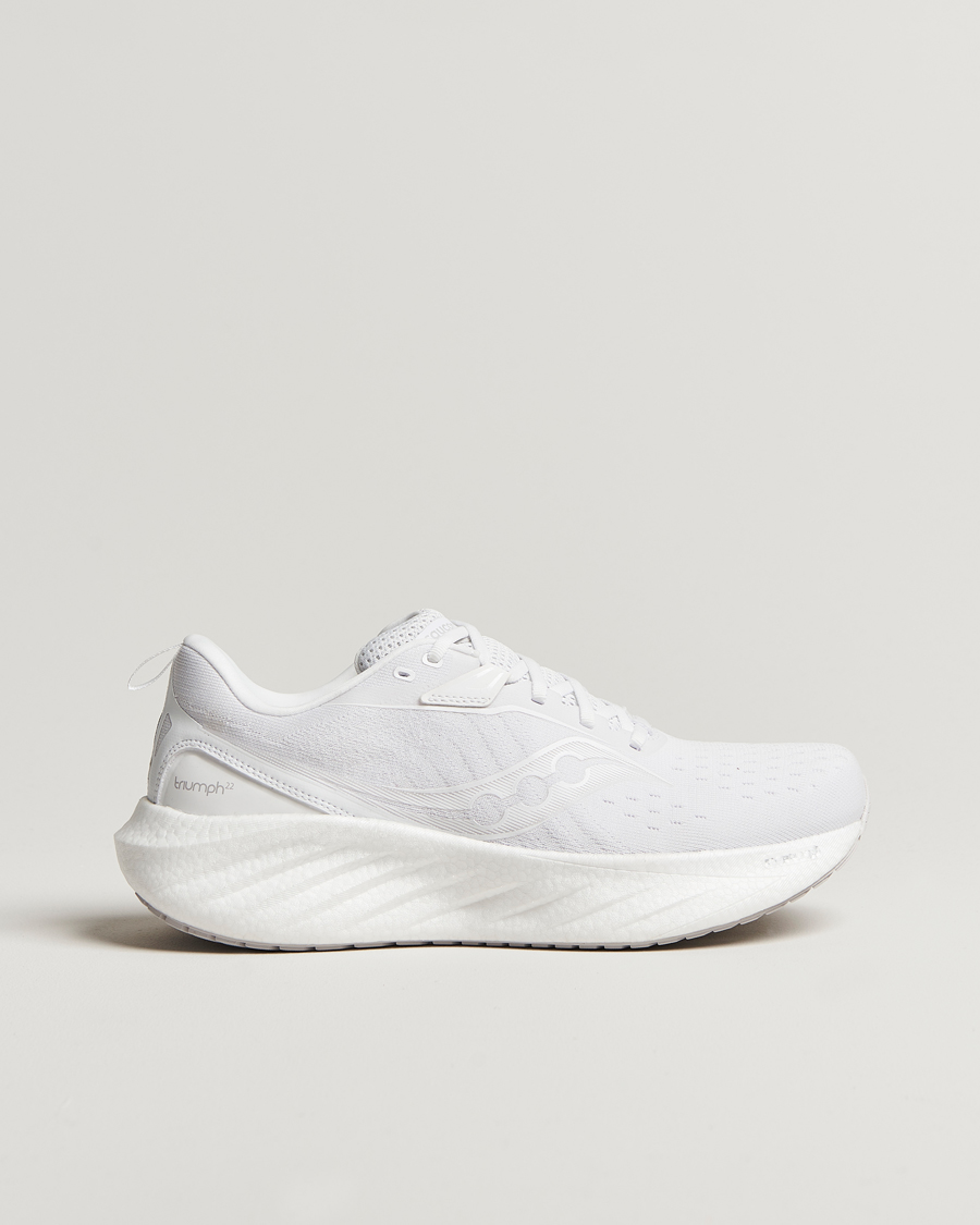 Herre | Saucony Triumph 22 Running Sneaker White | Saucony | Triumph 22 Running Sneaker White