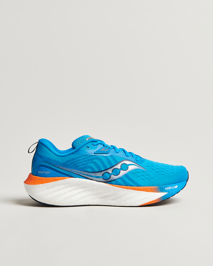 Herre | Saucony Triumph 22 Running Sneakers Viziblue | Saucony | Triumph 22 Running Sneakers Viziblue