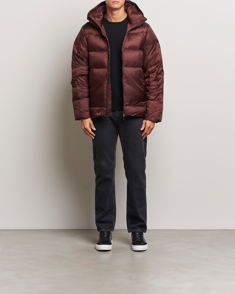 Herre | Jakker | J.Lindeberg | Farrell Down Jacket Bitter Chocolate