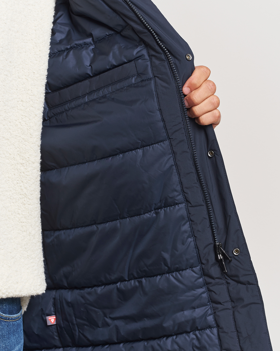 Herre | Jakker | J.Lindeberg | Hollis Tech Coat Navy