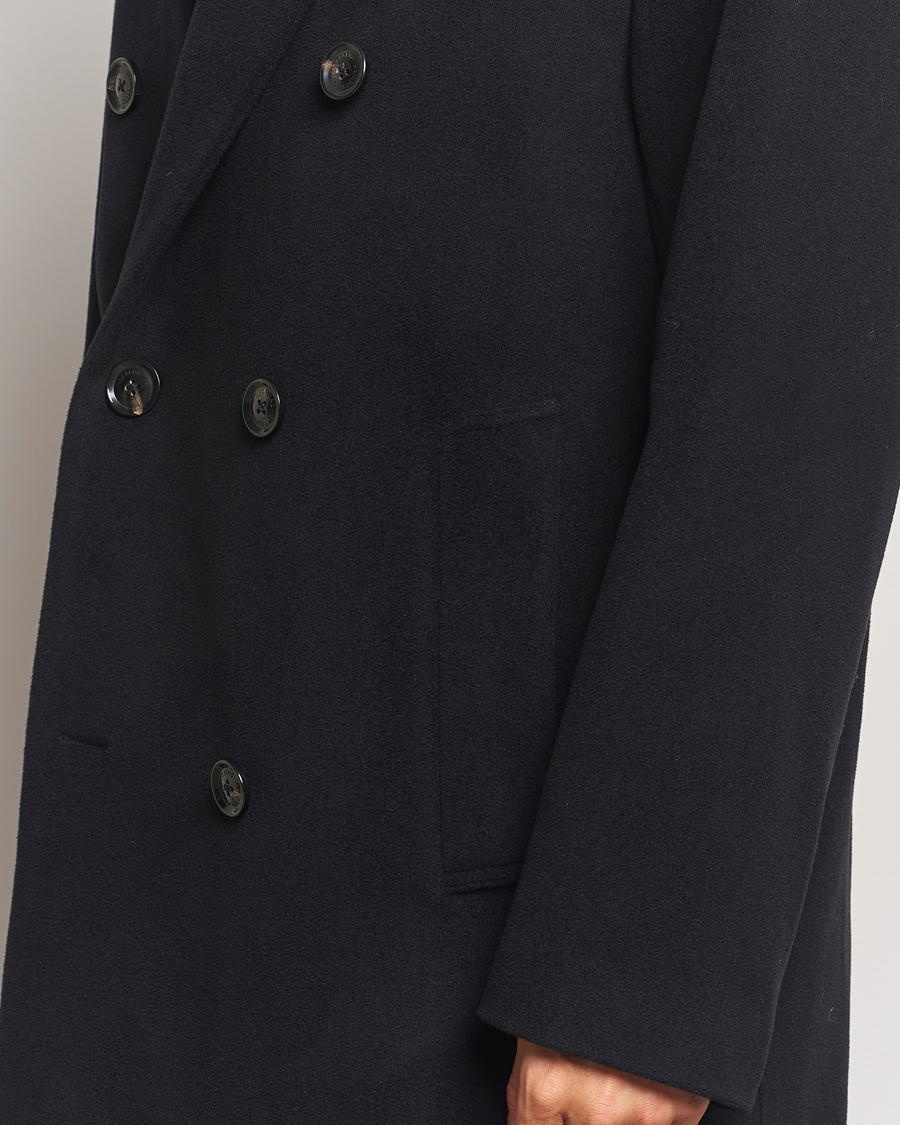 Herre | Jakker | J.Lindeberg | Willy Wool Coat Black