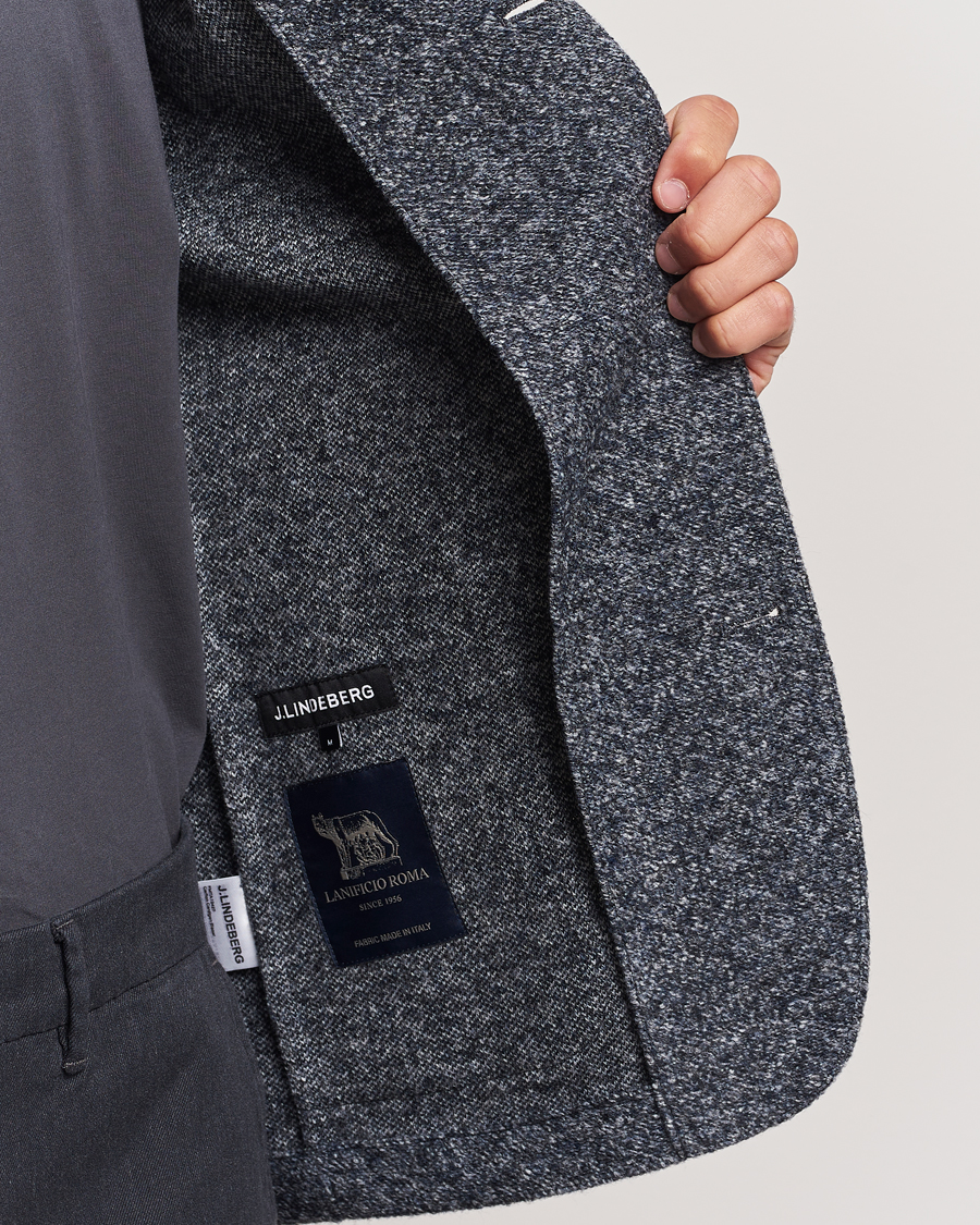Herre | Blazere & jakker | J.Lindeberg | Carlton Cardigan Blazer Black