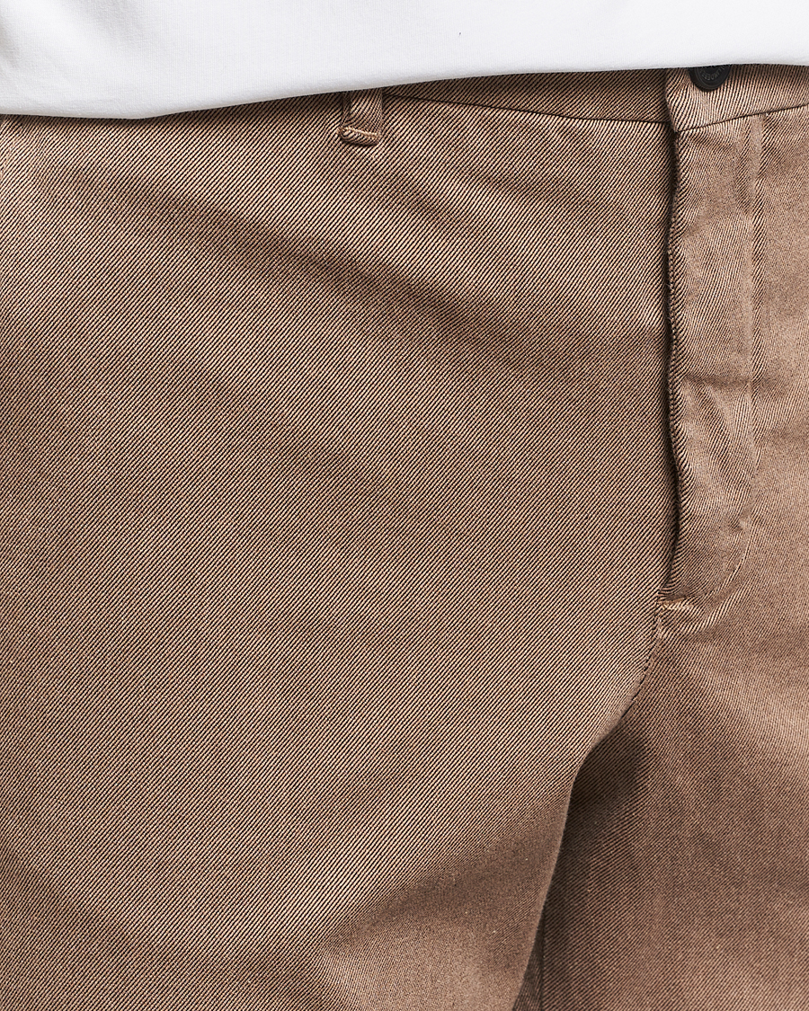 Herre | Bukser | J.Lindeberg | Lois Flannel Twill Pants Tiger Brown