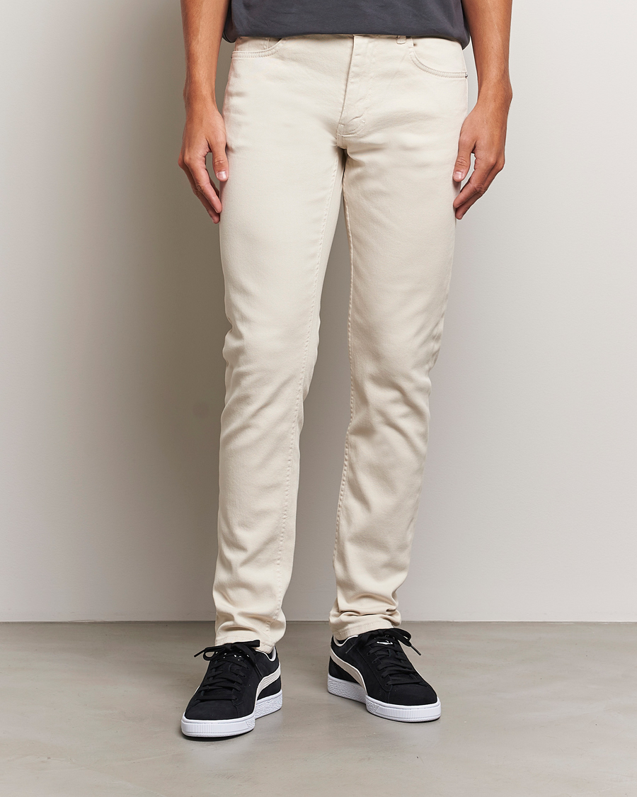 Herre | Bukser | J.Lindeberg | Jay Solid Twill Stretch Jeans Moonbeam
