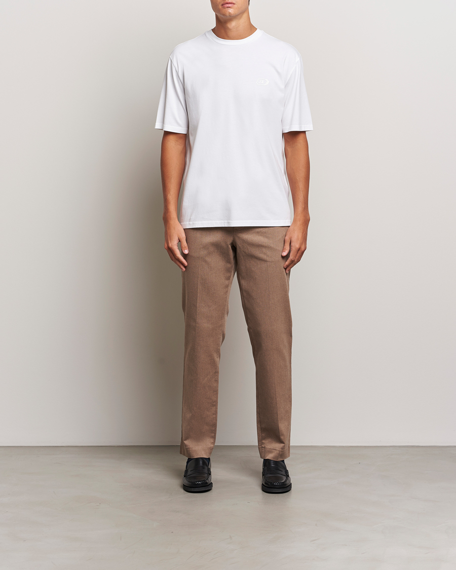 Herre | T-Shirts | J.Lindeberg | Hale Logo T-Shirt White