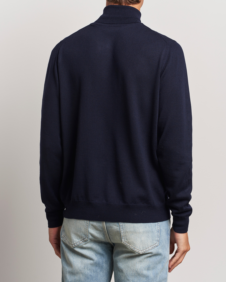 Herre | Trøjer | J.Lindeberg | Kaden Merino Turtleneck Navy