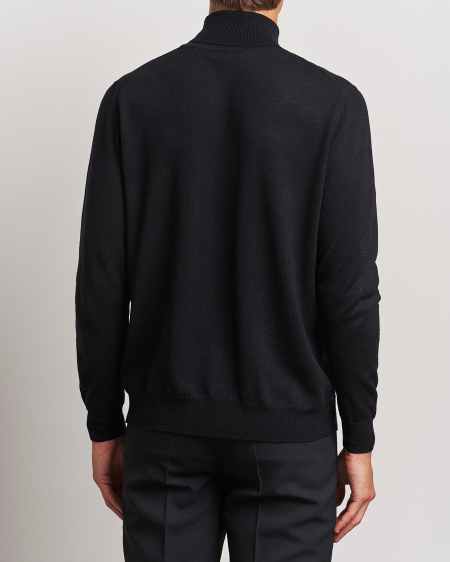 Herre | Trøjer | J.Lindeberg | Kaden Merino Turtleneck Black
