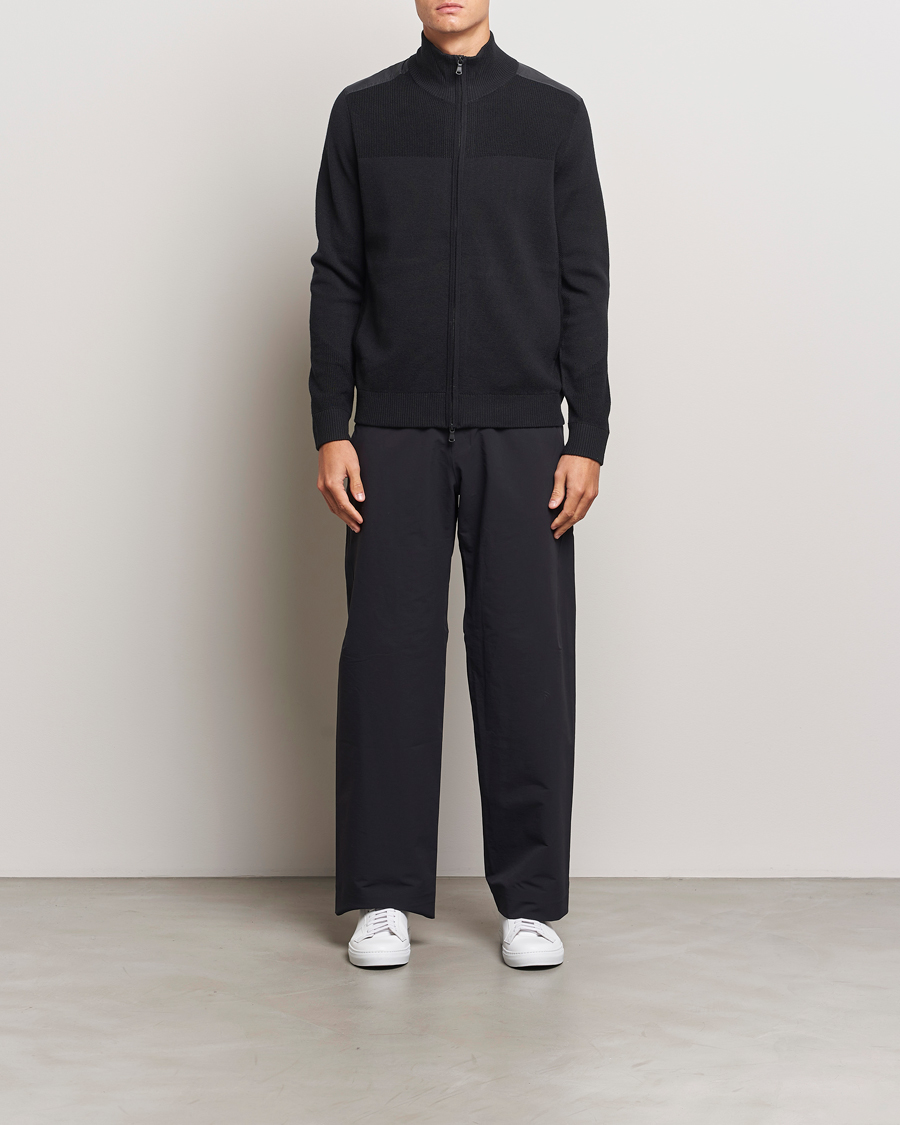 Herre | Trøjer | J.Lindeberg | Marty Hybrid Jacket Black