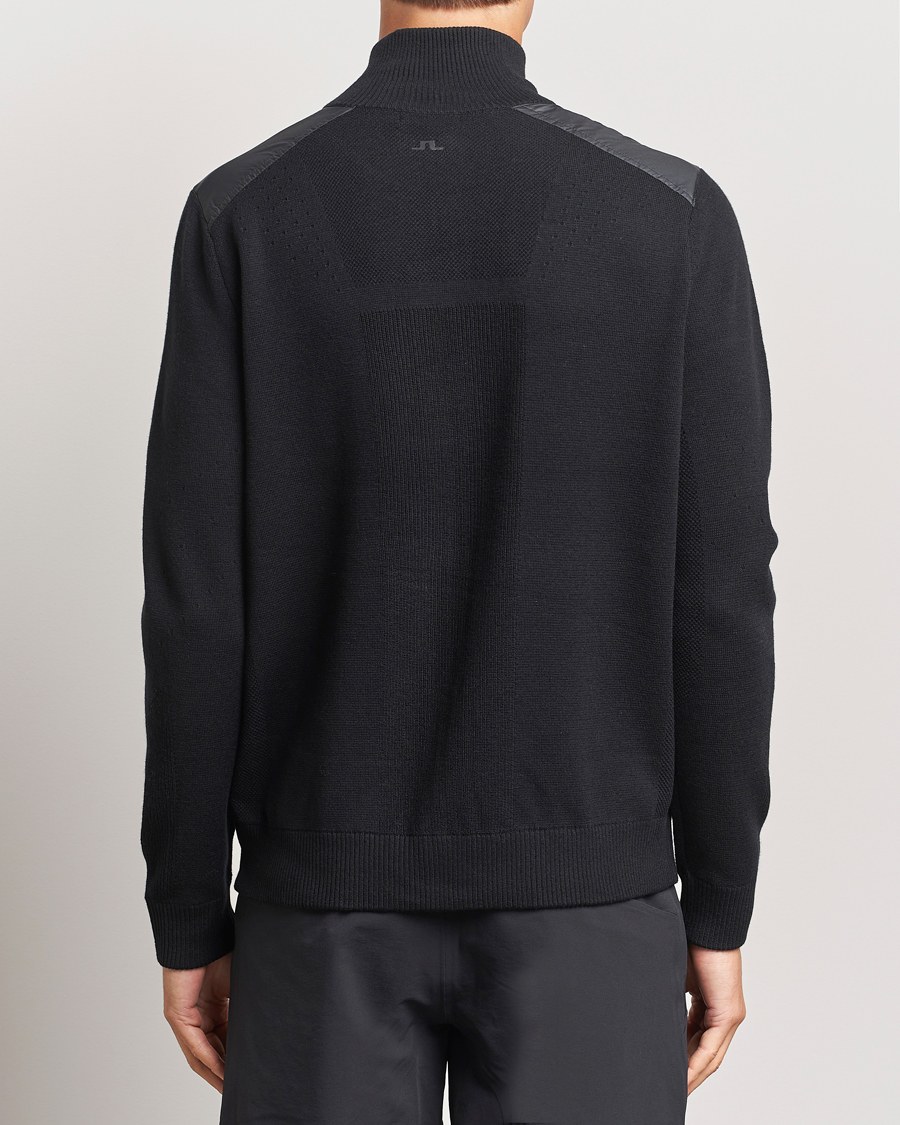 Herre | Trøjer | J.Lindeberg | Marty Hybrid Jacket Black