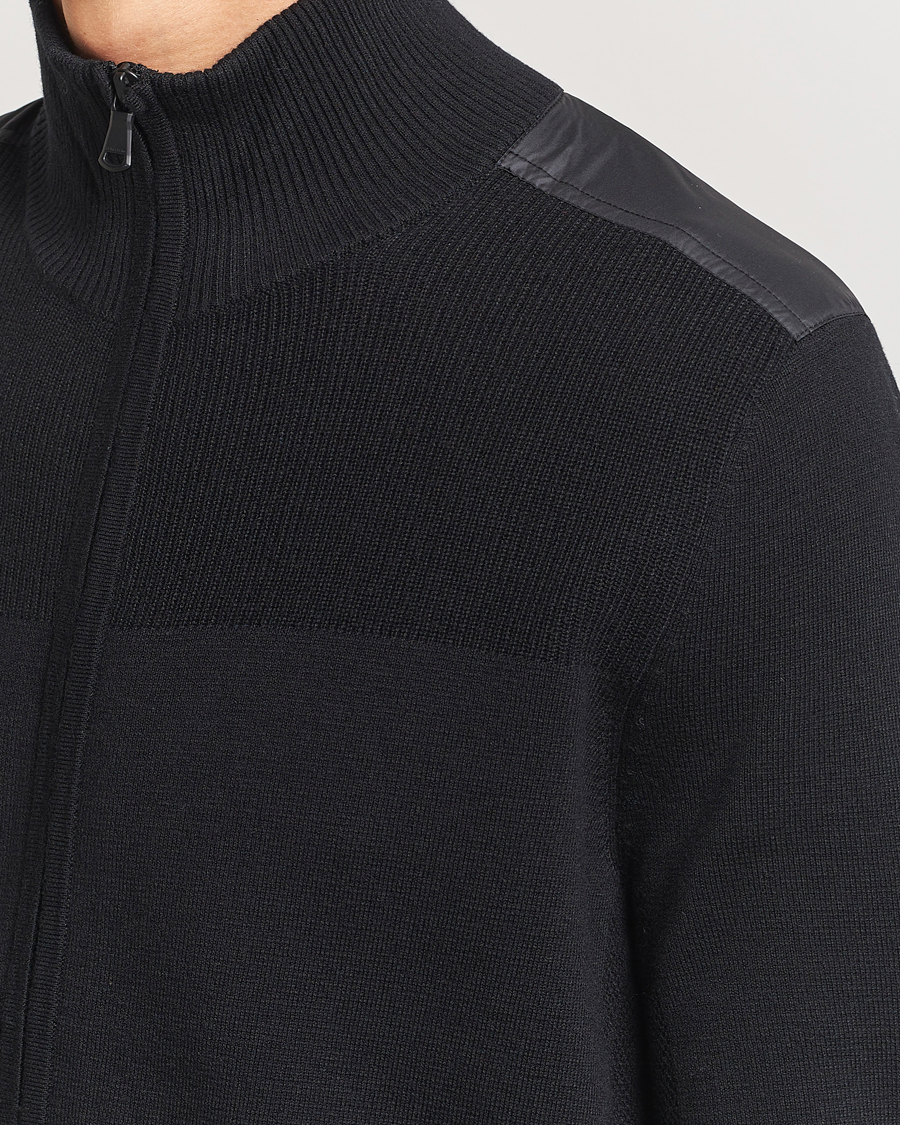Herre | Trøjer | J.Lindeberg | Marty Hybrid Jacket Black