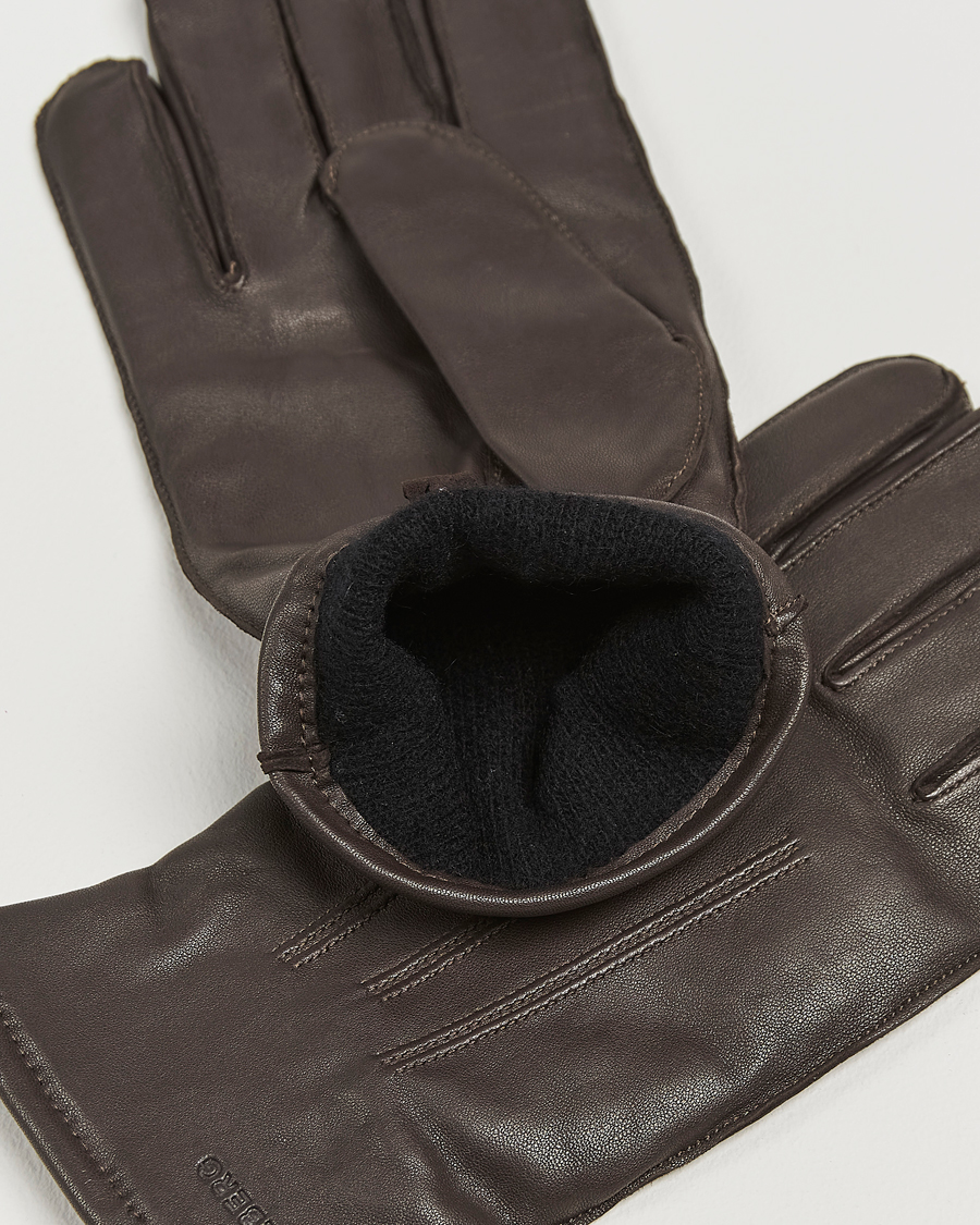 Herre | J.Lindeberg Milo Leather Glove Mole | J.Lindeberg | Milo Leather Glove Mole