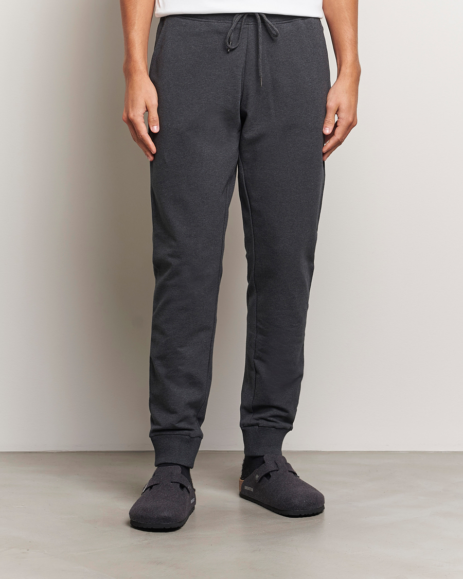 Herre | Bukser | Bread & Boxers | Loungewear Pants Dark Grey Melange