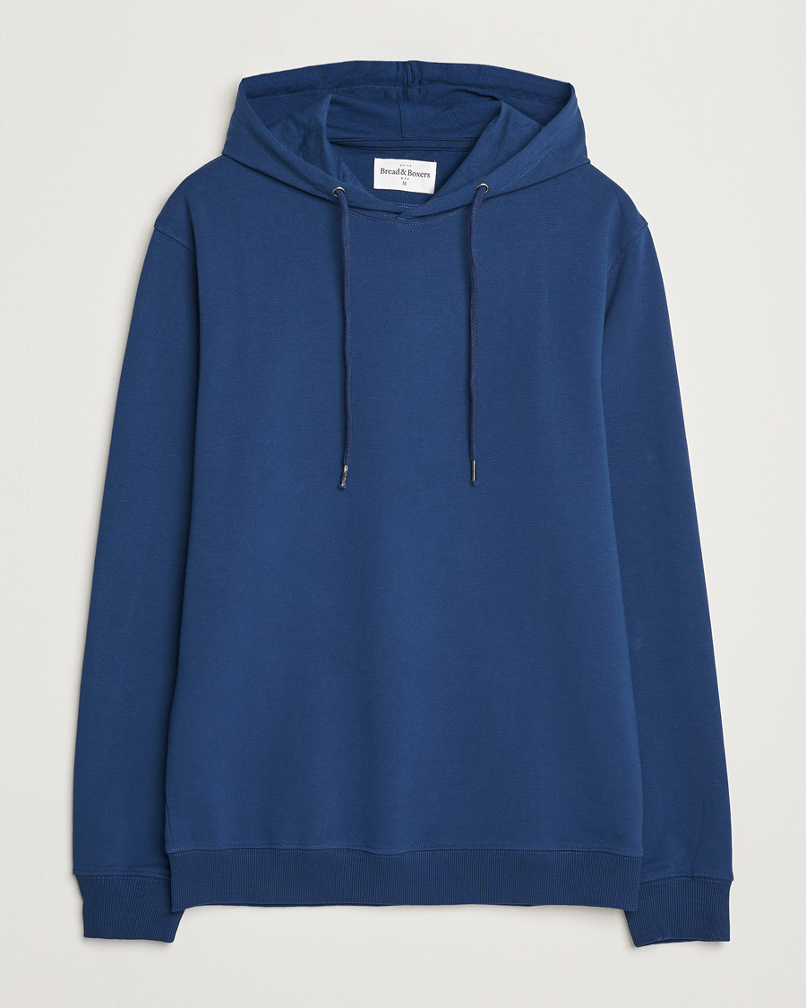 Herre | Trøjer | Bread & Boxers | Loungewear Hoodie Ink Blue