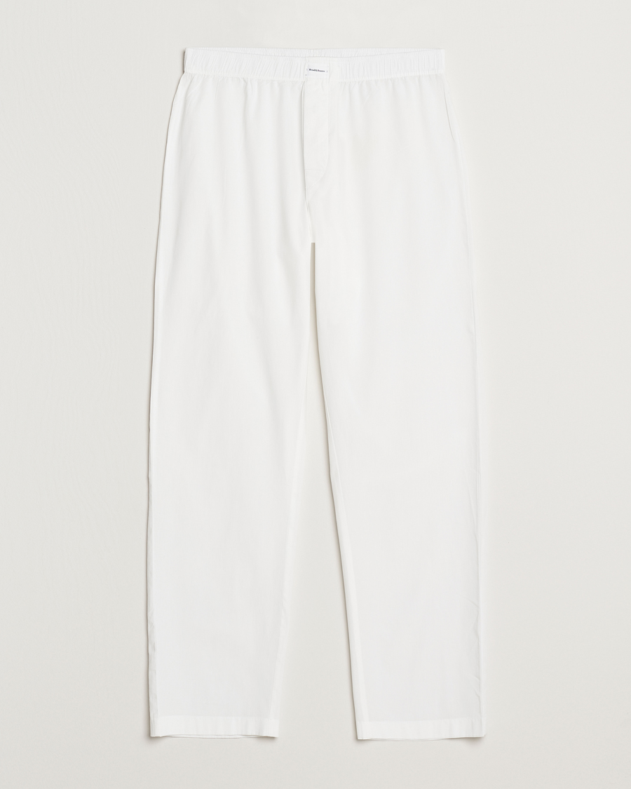 Herre | Pyjamas & Morgenkåber | Bread & Boxers | Woven Pyjama Pant White