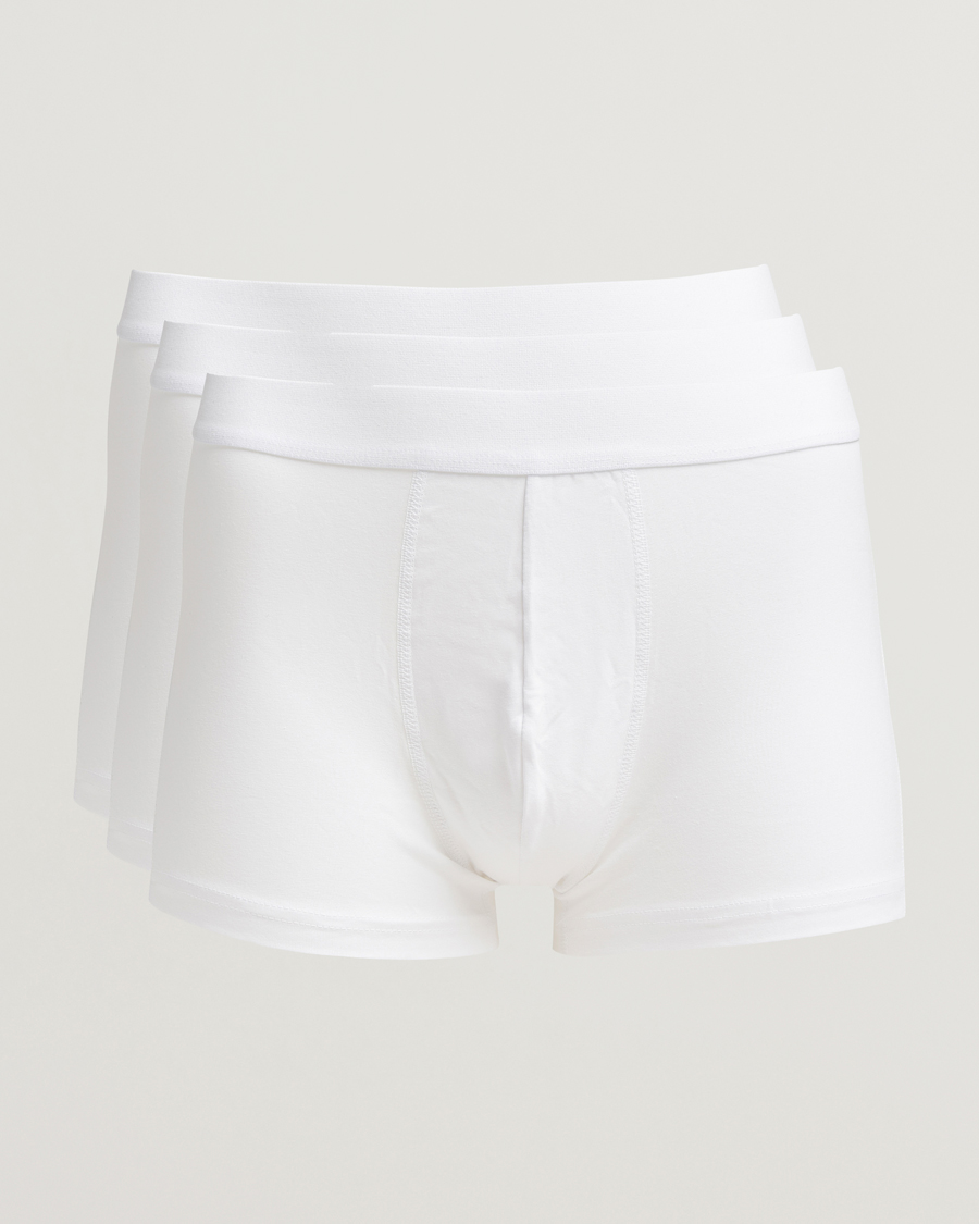 Herre | Undertøj | Bread & Boxers | 3-Pack Trunk White