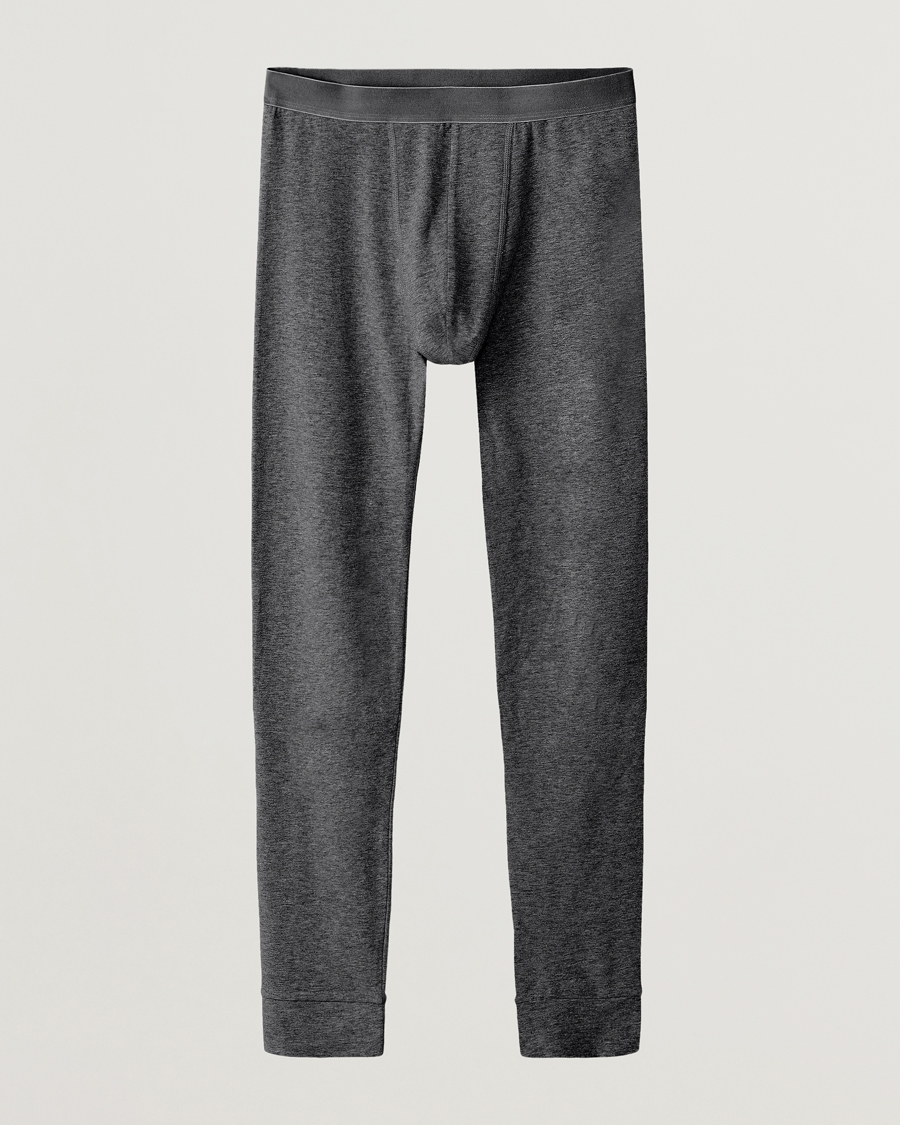 Herre | Undertøj | Bread & Boxers | Long Johns Dark Grey Melange