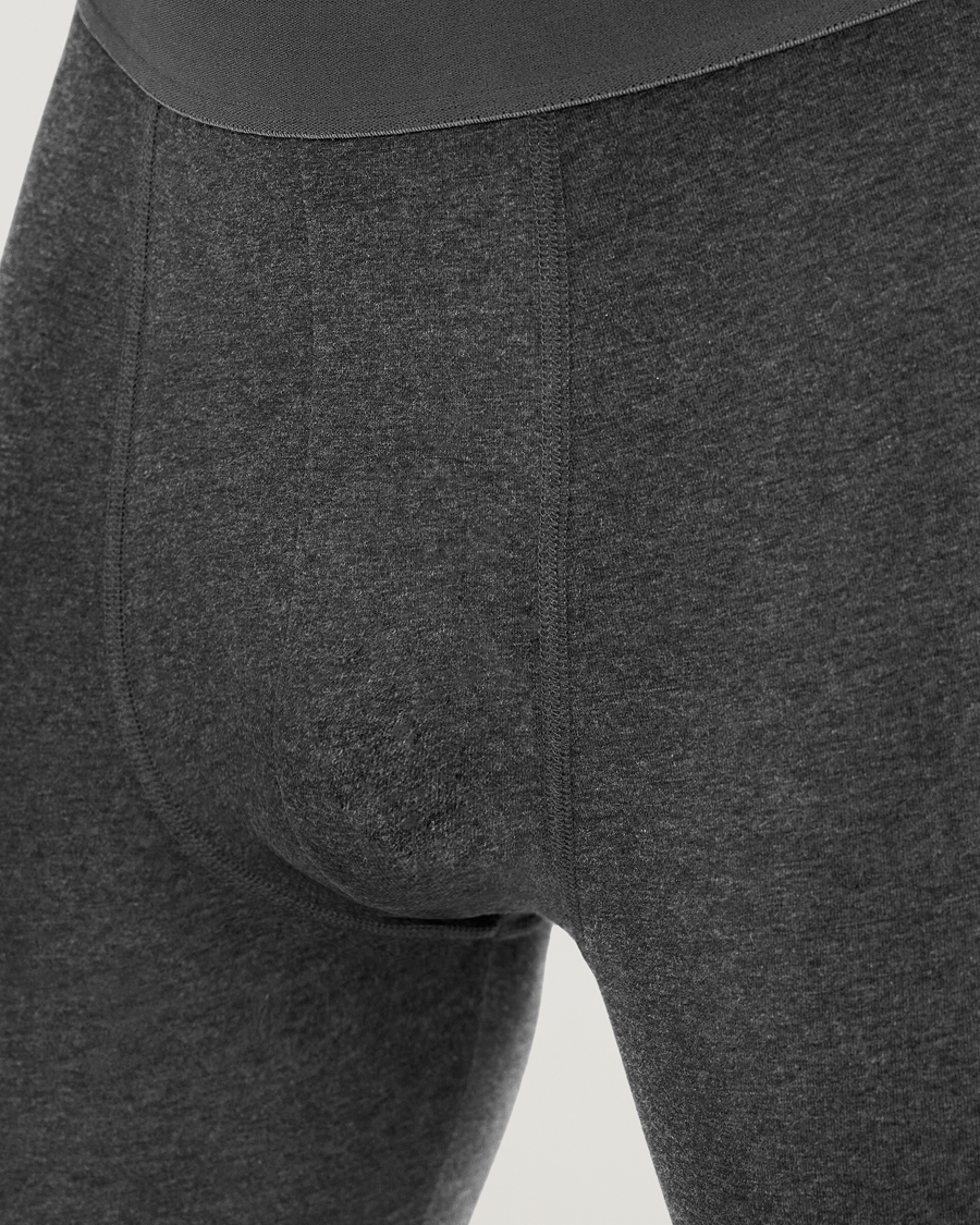 Herre | Undertøj | Bread & Boxers | Long Johns Dark Grey Melange
