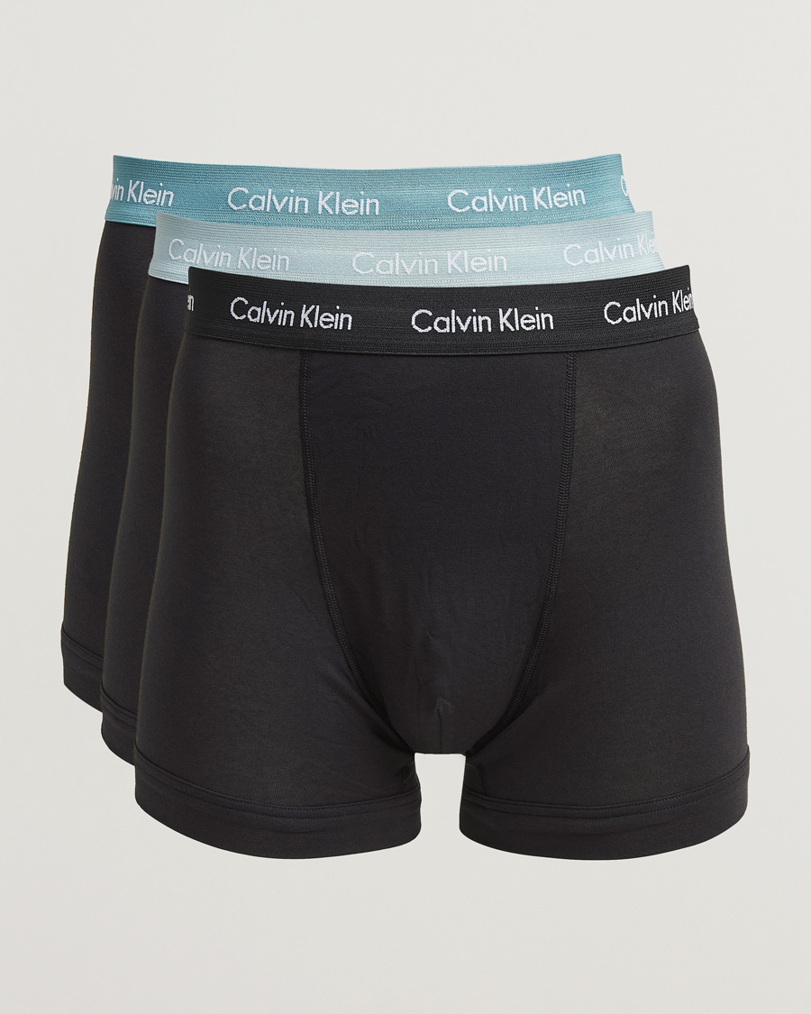 Herre | Undertøj | Calvin Klein | Cotton Stretch 3-Pack Trunk Black