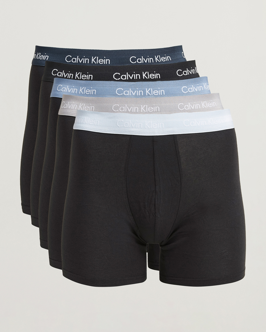 Herre | Undertøj | Calvin Klein | Cotton Stretch 5-Pack Boxer Brief Black