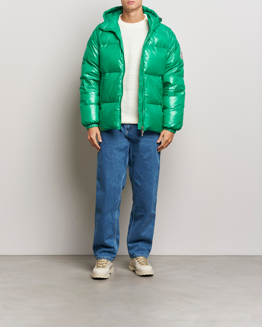 Herre | Jakker | Pyrenex | Sten Hooded Puffer Jacket Frog