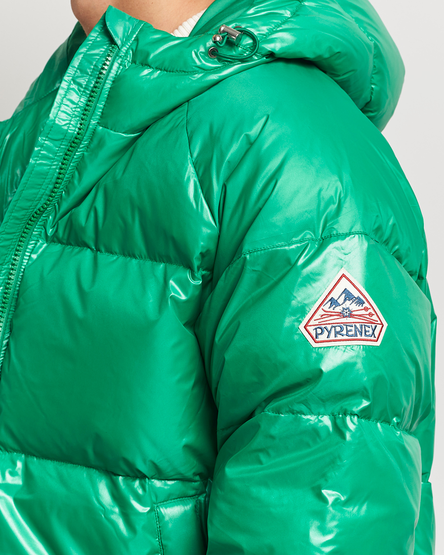 Herre | Jakker | Pyrenex | Sten Hooded Puffer Jacket Frog