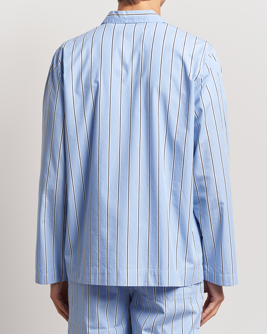 Herre | Pyjamas & Morgenkåber | Tekla | Poplin Pyjama Shirt Basset Stripes