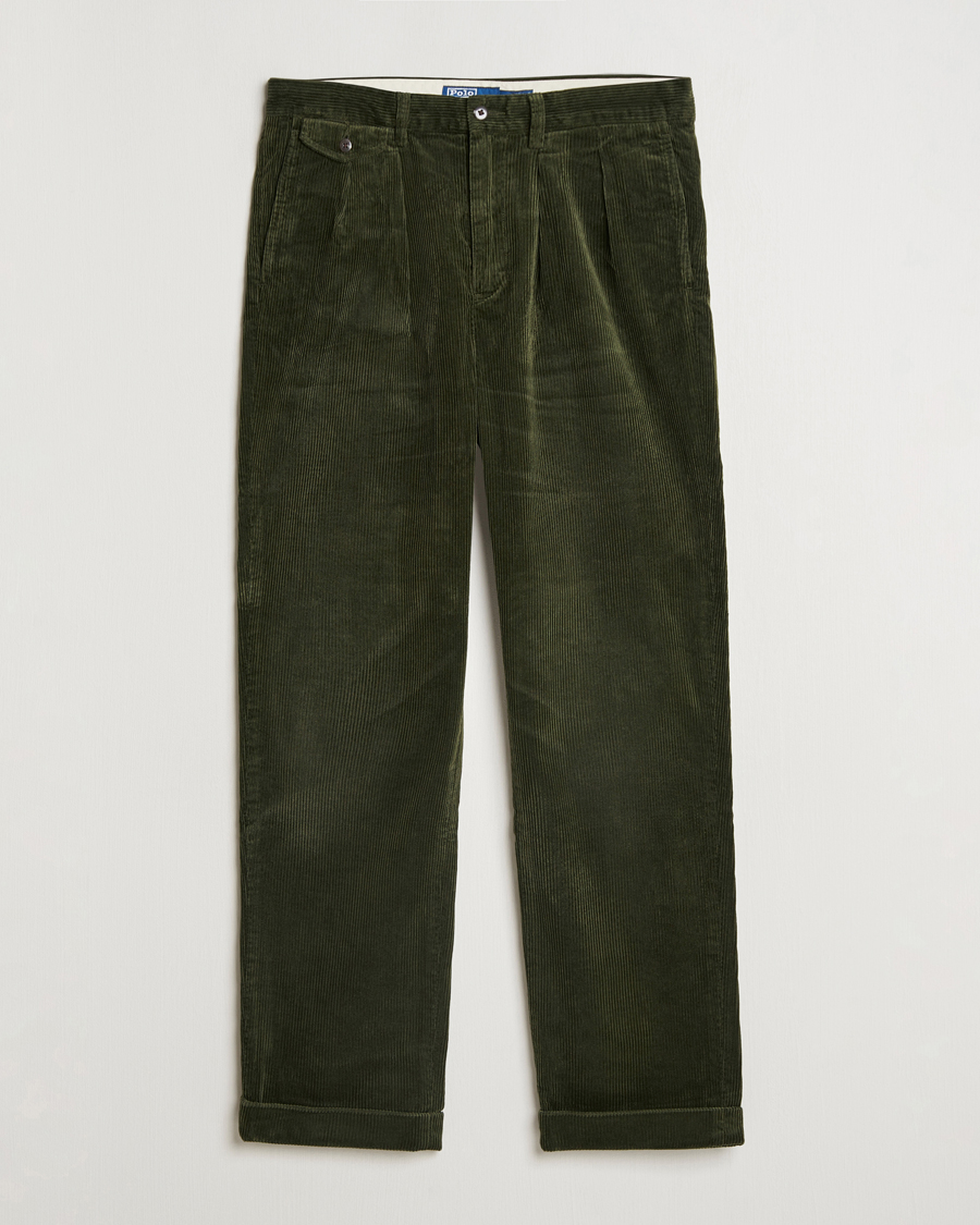 Herre | Bukser | Polo Ralph Lauren | Whitman Pleated Pants Country Olive