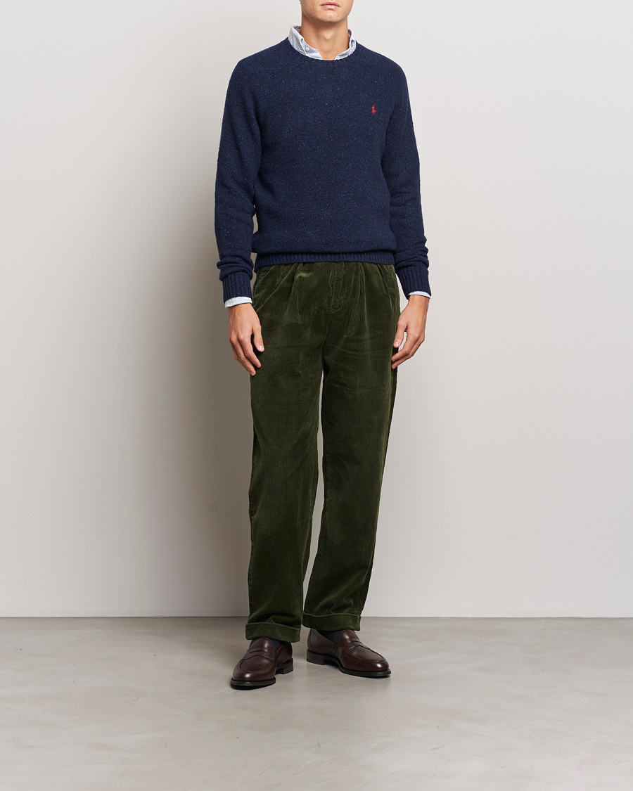 Herre | Bukser | Polo Ralph Lauren | Whitman Pleated Pants Country Olive