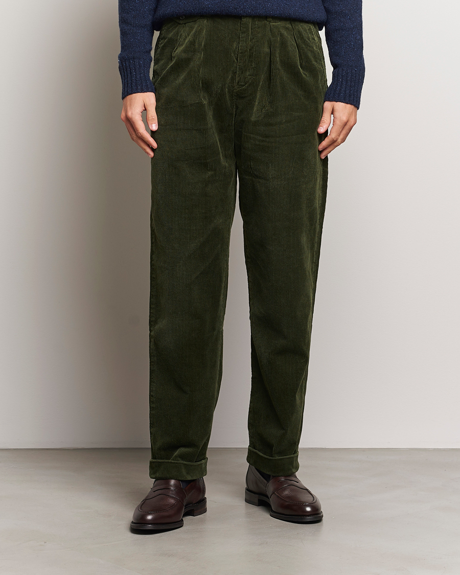 Herre | Bukser | Polo Ralph Lauren | Whitman Pleated Pants Country Olive