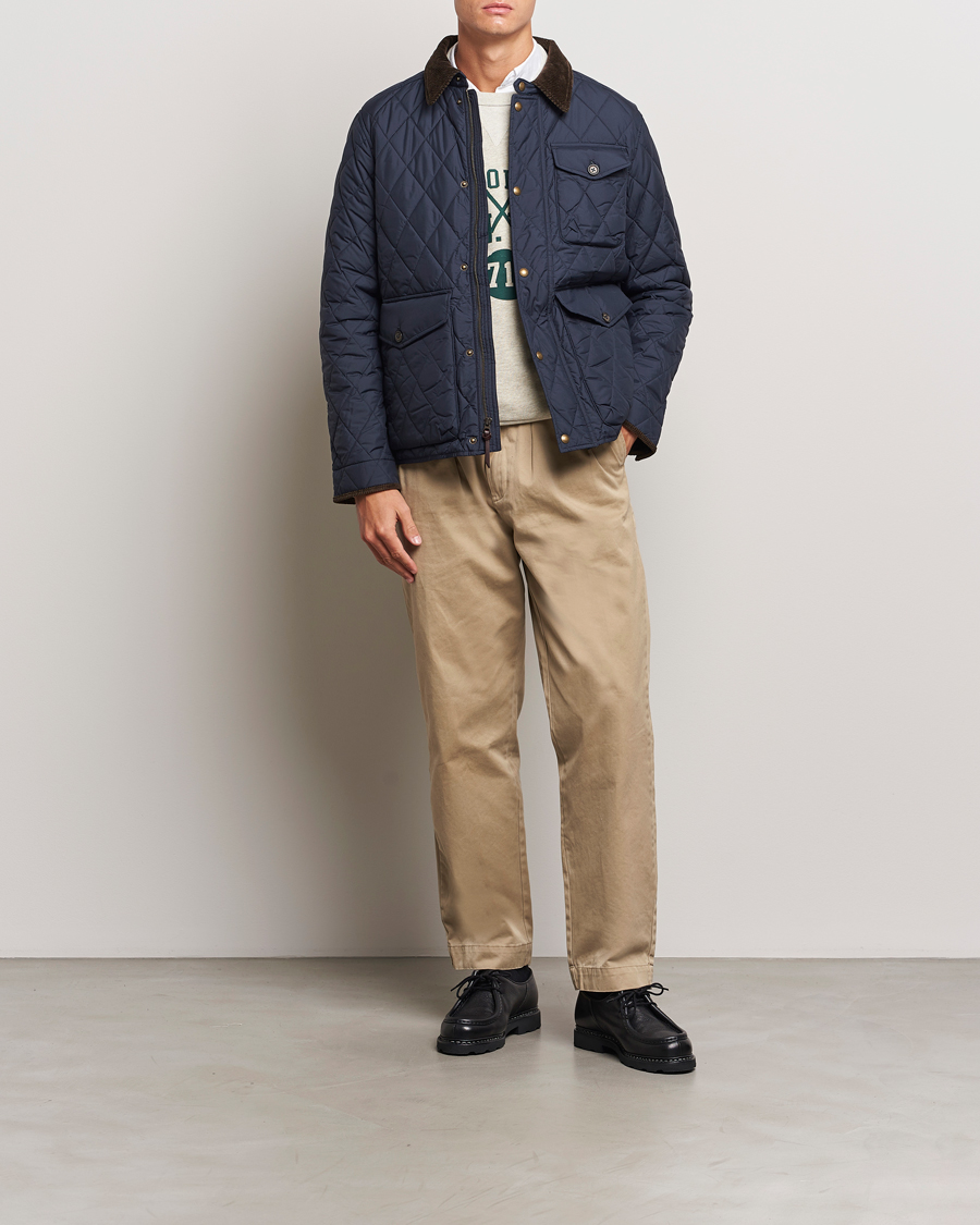 Herre | Jakker | Polo Ralph Lauren | Beaton Quilted Jacket College Navy