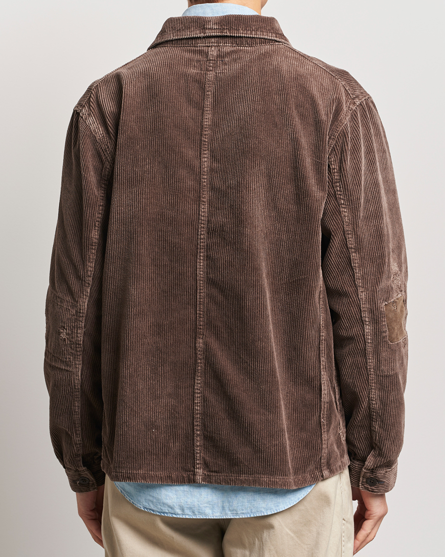Herre | Jakker | Polo Ralph Lauren | Unlined Field Jacket Hanford Brown Repair