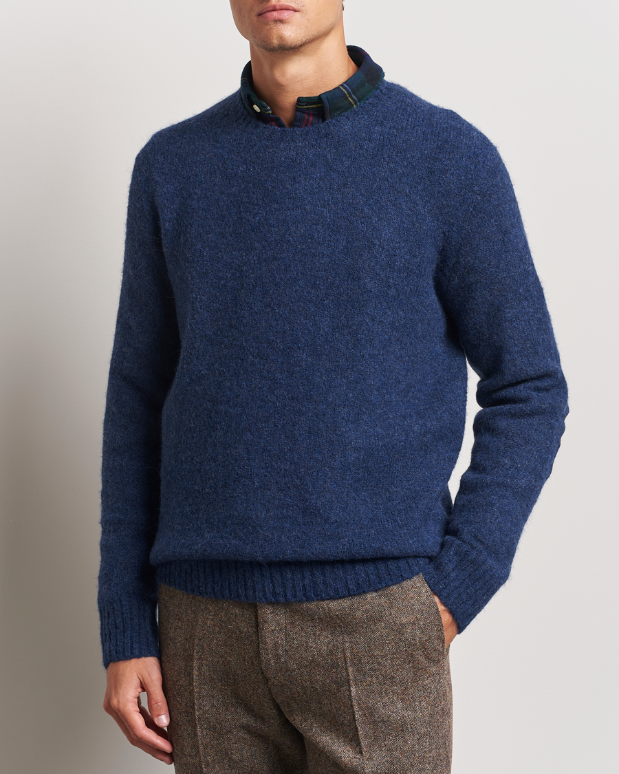 Herre | Trøjer | Polo Ralph Lauren | Heavy Knitted Sweater Midnight Navy Heather