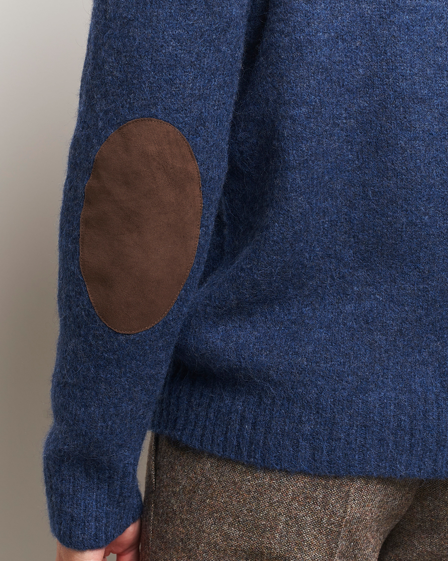 Herre | Trøjer | Polo Ralph Lauren | Heavy Knitted Sweater Midnight Navy Heather