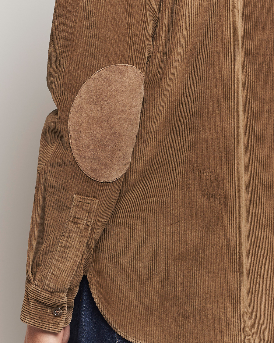 Herre | Skjorter | Polo Ralph Lauren | Corduroy Patch Shirt York Brown