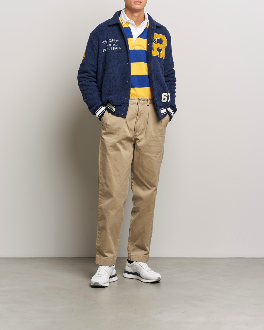 Herre | Jakker | Polo Ralph Lauren | College Baseball Jacket Cruise Navy