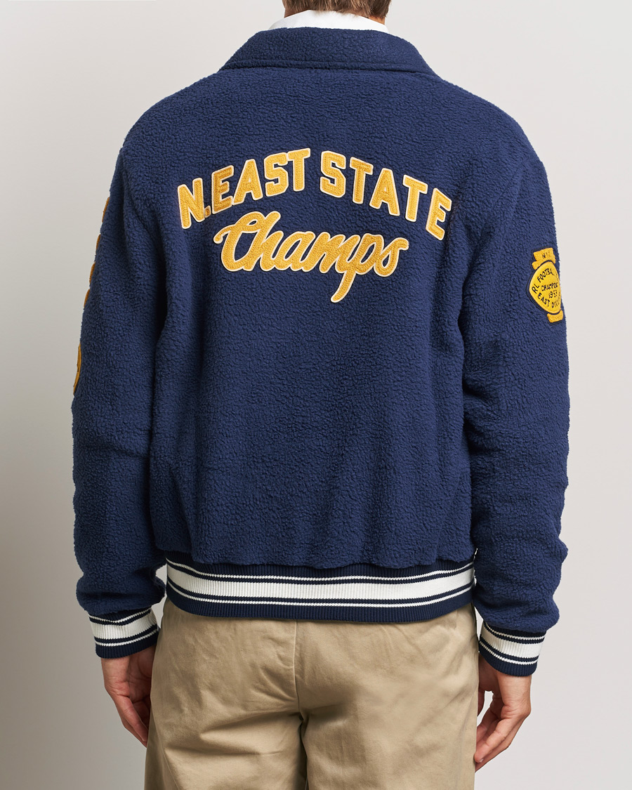 Herre | Jakker | Polo Ralph Lauren | College Baseball Jacket Cruise Navy
