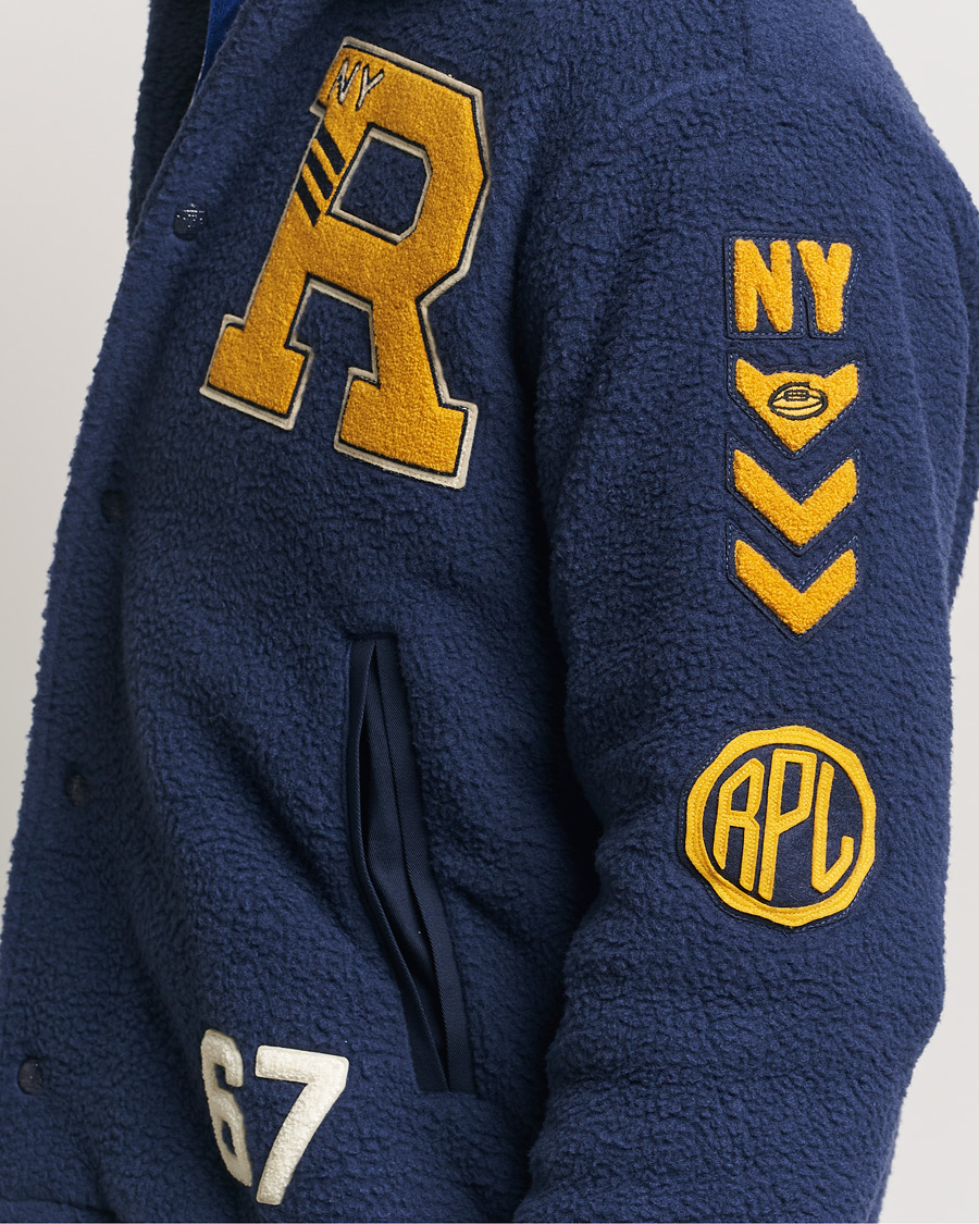 Herre | Jakker | Polo Ralph Lauren | College Baseball Jacket Cruise Navy