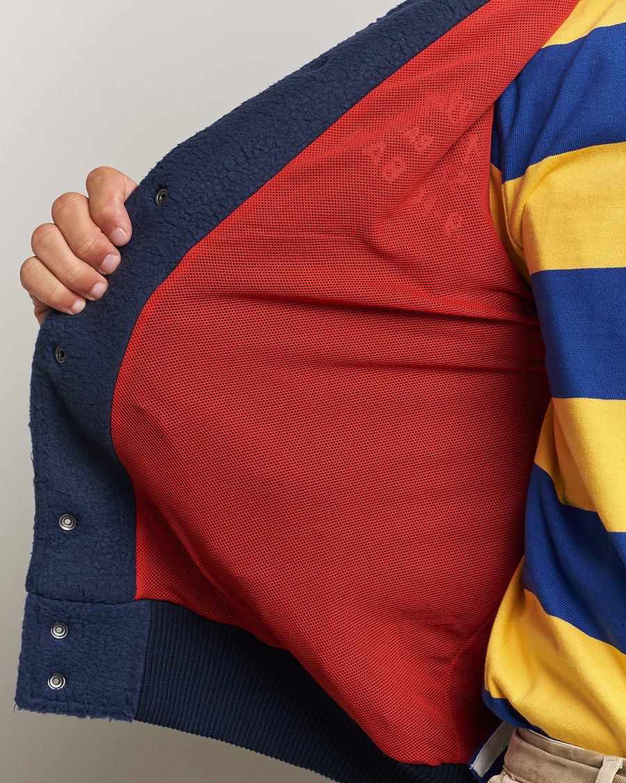 Herre | Jakker | Polo Ralph Lauren | College Baseball Jacket Cruise Navy