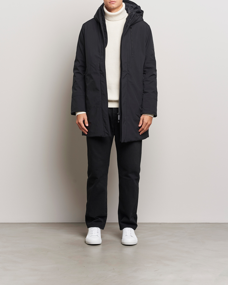 Herre | Jakker | KnowledgeCotton Apparel | Climateshell Padded Jacket Black