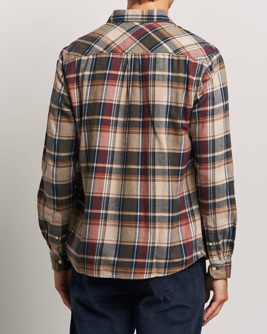 Herre | Skjorter | KnowledgeCotton Apparel | Regular Checked Flannel Shirt Multi
