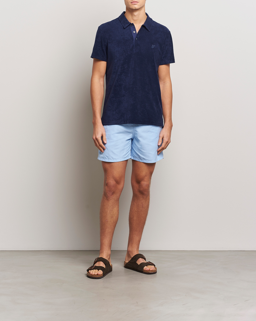 Herre | Polotrøjer | Vilebrequin | Phoenix Terry Polo Bleu Marine