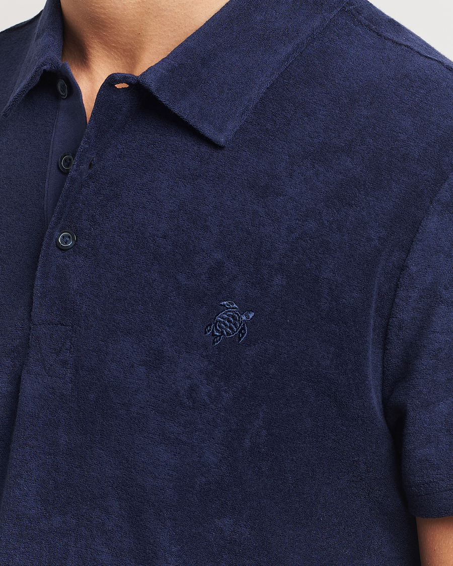Herre | Polotrøjer | Vilebrequin | Phoenix Terry Polo Bleu Marine