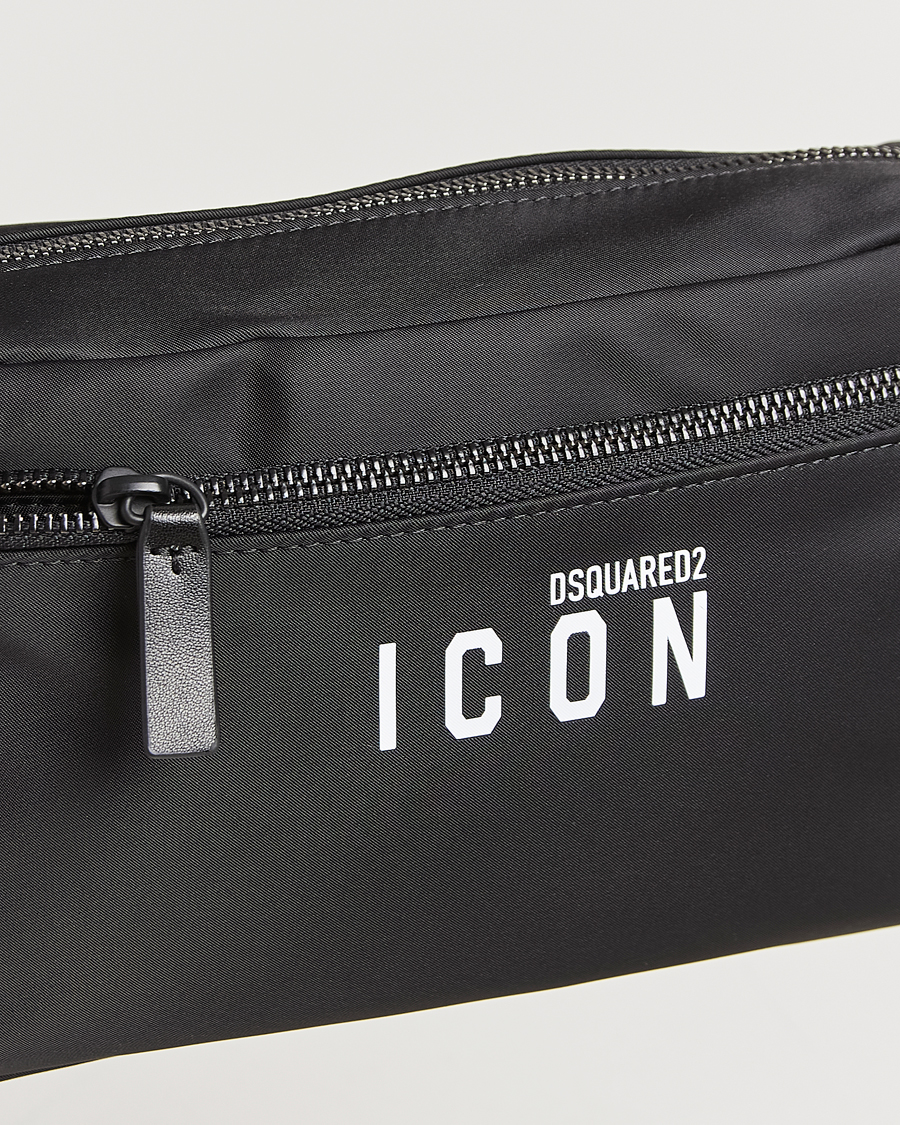 Herre | Dsquared2 Icon Washbag Black | Dsquared2 | Icon Washbag Black